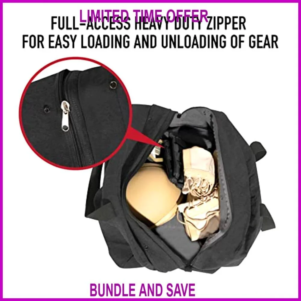 Canvas Parachute Cargo Duffle Bag 75L Travel Gear